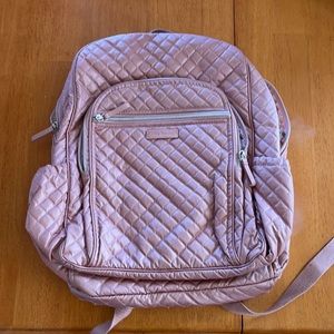 Light pink Vera Bradley Backpack